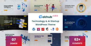 Tekhub - Chủ đề WordPress khởi nghiệp về công nghệ & AI