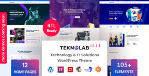 Teknolab - Chủ đề WordPress Giải pháp Công nghệ & CNTT