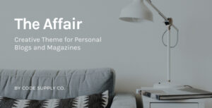 The Affair - Chủ đề sáng tạo cho blog và tạp chí cá nhân