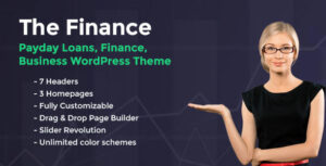 The Finance - Chủ đề WordPress cho vay ngắn hạn