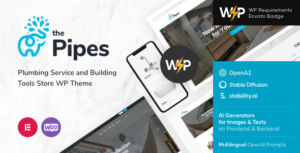 The Pipes - Chủ đề WordPress Thợ sửa ống nước và Thợ xây
