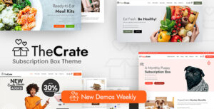 TheCrate - Chủ đề hộp đăng ký WooC Commerce