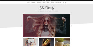 TheOrienty - Một chủ đề blog có tiêu đề lệch lạc