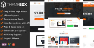 Themebox - Sản phẩm kỹ thuật số Thương mại điện tử Theme WordPress