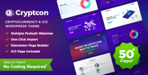 Tiền điện tử | Chủ đề WordPress ICO, NFT và tiền điện tử
