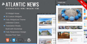 Tin tức Atlantic - Blog tạp chí WordPress đáp ứng