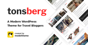 Tonsberg - Một chủ đề WordPress hiện đại dành cho các blogger du lịch