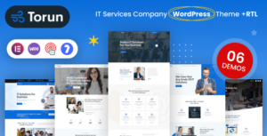 Torun - Chủ đề WordPress của Công ty Dịch vụ CNTT + RTL