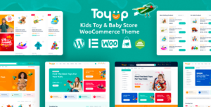 Toyup - Chủ đề WordPress của Cửa hàng đồ chơi trẻ em WooC Commerce
