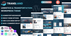 Transland - Chủ đề WordPress Vận tải & Hậu cần