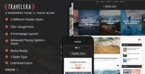 Travelera - Chủ đề blog WordPress