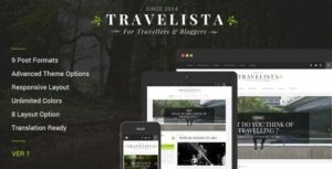 Travelista - Chủ đề blog WordPress