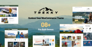 Trekky - Chủ đề WooC Commerce dành cho thiết bị ngoài trời