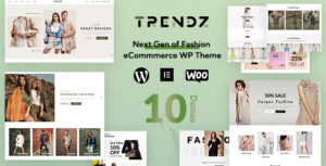 Trendz - Chủ đề WooC Commerce của Cửa hàng thời trang