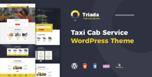 Triada - Chủ đề WordPress của Công ty Dịch vụ Taxi Cab