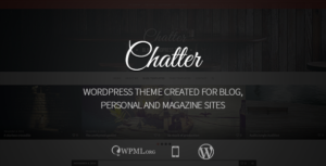Trò chuyện - Chủ đề blog WordPress đáp ứng