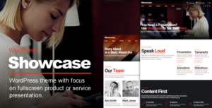 Trưng bày - Chủ đề WordPress slide toàn màn hình