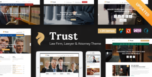Trust Business - Chủ đề WordPress Luật sư và Luật sư