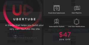 UberTube - Chủ đề video WordPress
