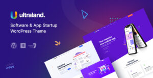 Ultraland - Theme WordPress khởi động phần mềm & ứng dụng