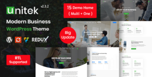 Unitek - Chủ đề WordPress dành cho doanh nghiệp