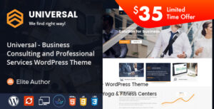 Universal - Chủ đề WordPress Tư vấn Kinh doanh và Dịch vụ Chuyên nghiệp
