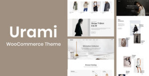 Urami WP - Chủ đề WooC Commerce tối giản hiện đại