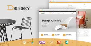 VG Dongky - Chủ đề WordPress WooC Commerce gọn gàng và tối giản