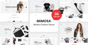 VG Mimosa - Chủ đề WordPress WooC Commerce thời trang hiện đại