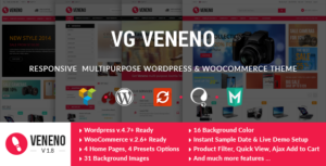 VG Veneno - Chủ đề WooC Commerce đa năng