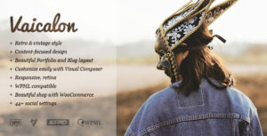 Vaicalon – Chủ đề blog WordPress cổ điển
