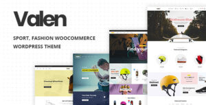 Valen - Chủ đề WordPress về thể thao, thời trang WooC Commerce
