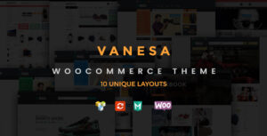 Vanesa - Chủ đề thời trang WooC Commerce đáp ứng