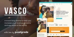 Vasco - Một chủ đề blog du lịch WordPress táo bạo
