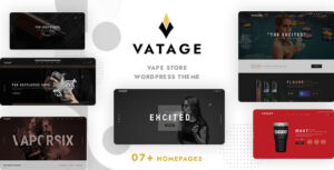 Vatage – Chủ đề WordPress Vape WooC Commerce