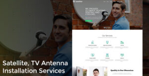 Vệ tinh - Nhà cung cấp Internet & Truyền hình vệ tinh Chủ đề WordPress