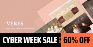 Veres - Chủ đề WordPress về xà phòng và nến thủ công