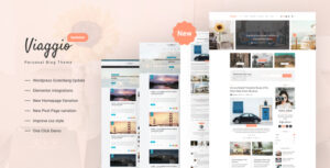 Viaggio - Chủ đề blog WordPress cá nhân