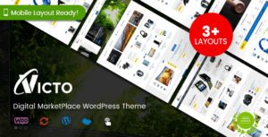 Victo - Chủ đề WordPress của Digital MarketPlace (Bao gồm bố cục trên thiết bị di động)