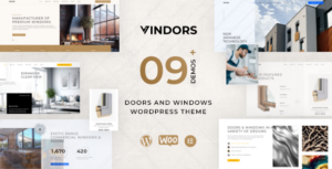 Vindors - Chủ đề WordPress của Công ty Windows & Doors
