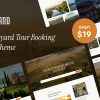 Vineland - Chủ đề WordPress đặt tour tham quan vườn nho và rượu vang
