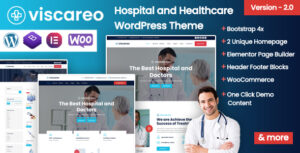 Viscareo - Chủ đề WordPress về bệnh viện và chăm sóc sức khỏe