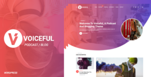 Voiceful - Một chủ đề WordPress cho Podcast / Viết blog