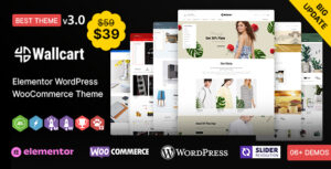 Wallcart WP - Chủ đề WooC Commerce đa năng