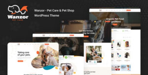 Wanzor - Chủ đề WordPress thú cưng