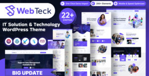 Webteck – Theme WordPress Giải pháp và Công nghệ CNTT