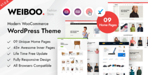 Weibo - Chủ đề WordPress WooC Commerce