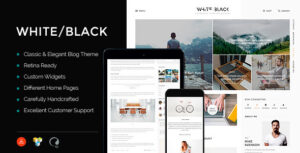 WhiteBlack - Một chủ đề blog WordPress đáp ứng
