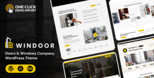 Windoor - Chủ đề WordPress của Doors & Windows Company