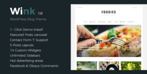 Wink - Chủ đề blog WordPress sạch sẽ